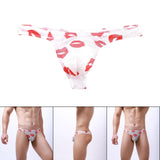 Maxbell Men Thong Underpants Comfortable Low Rise Transparent G String XL