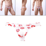 Maxbell Men Thong Underpants Comfortable Low Rise Transparent G String XL