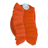 Maxbell Women African Turban Muslim Headscarf Hijab Head Wrap Headtie Headpiece Orange