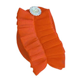 Maxbell Women African Turban Muslim Headscarf Hijab Head Wrap Headtie Headpiece Orange