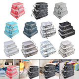 Maxbell Compression Suitcase Wear Resistant Luggage Organizer Bags Storage for Shoes Red