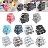 Maxbell Compression Suitcase Wear Resistant Luggage Organizer Bags Storage for Shoes Red