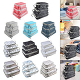 Maxbell Compression Suitcase Wear Resistant Luggage Organizer Bags Storage for Shoes Red