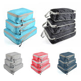Maxbell Compression Suitcase Wear Resistant Luggage Organizer Bags Storage for Shoes Red
