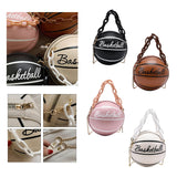 Maxbell Mini Shoulder Bag travel Leather Chain Tote Graphic Black