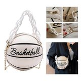 Maxbell Mini Shoulder Bag travel Leather Chain Tote Graphic Beige