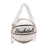 Maxbell Mini Shoulder Bag travel Leather Chain Tote Graphic Beige