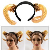 Maxbell Gothic Horn Headband for Halloween Costume Cosplay Party