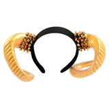 Maxbell Gothic Horn Headband for Halloween Costume Cosplay Party
