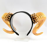 Maxbell Gothic Horn Headband for Halloween Costume Cosplay Party