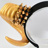 Maxbell Gothic Horn Headband for Halloween Costume Cosplay Party