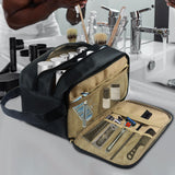 Maxbell Toiletry Bag Waterproof Makeup Cosmetic Bag Zippered for Conditioner Shampoo