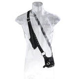 Maxbell Medieval Shoulder Strap PU Leather Knife Holder for Knight Costume Black