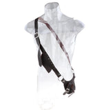 Maxbell Medieval Shoulder Strap PU Leather Knife Holder for Knight Costume Brown