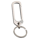 Maxbell Metal Keychain Anti Lost Ring Chain Lightweight for Men 79mm