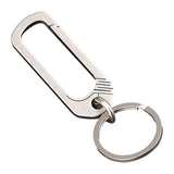 Maxbell Metal Keychain Anti Lost Ring Chain Lightweight for Men 79mm