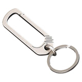 Maxbell Metal Keychain Anti Lost Ring Chain Lightweight for Men 79mm
