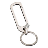 Maxbell Metal Keychain Anti Lost Ring Chain Lightweight for Men 79mm