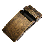 Maxbell Rectangle Automatic Buckle for 30-31mm Belt Men Pants Belt Buckles Belt Head Copper