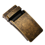 Maxbell Rectangle Automatic Buckle for 30-31mm Belt Men Pants Belt Buckles Belt Head Copper
