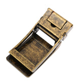 Maxbell Rectangle Automatic Buckle for 30-31mm Belt Men Pants Belt Buckles Belt Head Copper