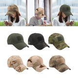 Maxbell Sport Hats Dad Hats Adjustable Breathable for Running Camping Woman Man Green