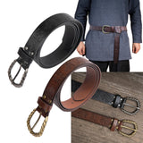 Maxbell Embossed Medieval Belt Cosplay Alloy Buckle Accessories Halloween  Black