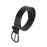 Maxbell Embossed Medieval Belt Cosplay Alloy Buckle Accessories Halloween  Black