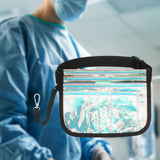 Maxbell Portable Nurses Pouch Waist Bag Tool Nurses Adjustable Case  Blue