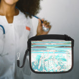 Maxbell Portable Nurses Pouch Waist Bag Tool Nurses Adjustable Case  Blue