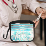 Maxbell Portable Nurses Pouch Waist Bag Tool Nurses Adjustable Case  Blue