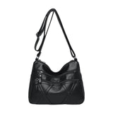 Maxbell Shoulder Bag Women Handbag Satchels Waterproof Satchel Wallet Tote Black