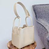 Maxbell Summer Women Shoulder Bag Handbag Gift Casual Top Handle School Beige