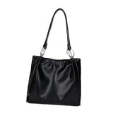 Maxbell Fashion Women Shoulder Bag Handbag Purse Gift Soft Casual Shopping  Black