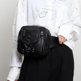 Maxbell Fashion Purse Soft Handbag Ladies Satchel Women Shoulder Bag for Party Work Black