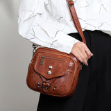 Maxbell Fashion Purse Soft Handbag Ladies Satchel Women Shoulder Bag for Party Work Brown