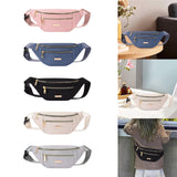 Maxbell Fashion Women Fanny Pack Waist Pack Adjustable Strap for Traveling Pink