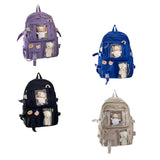 Maxbell Backpack School Bag Adjustable Straps Fashion Cute for Kids Purple