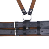 Maxbell Fashion Women Waist Belt Underbust Corset Steampunk Ladies Cincher Waistband Black