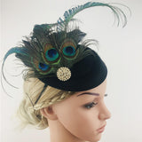 Maxbell Elegant Feather Fascinators Hat Derby Hat Decoration Headwear Tea Party