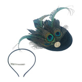 Maxbell Elegant Feather Fascinators Hat Derby Hat Decoration Headwear Tea Party