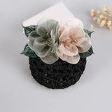 Maxbell Hair Clip Rose Brooch Hair Accessories Hairpins Bridal Women gray
