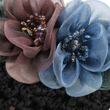 Maxbell Hair Clip Rose Brooch Hair Accessories Hairpins Bridal Women bean Hair Clip