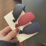 Maxbell Hair Clip Ponytail Holder Headdress Barrette Headwear for Women Dark Blue