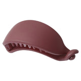 Maxbell Hair Clip Ponytail Holder Headdress Barrette Headwear for Women Wine Red