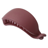 Maxbell Hair Clip Ponytail Holder Headdress Barrette Headwear for Women Wine Red