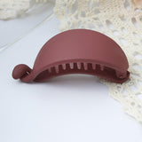 Maxbell Hair Clip Ponytail Holder Headdress Barrette Headwear for Women Wine Red