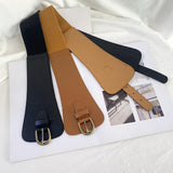Maxbell Fashion Elastic Waist Belt for Dresses Waistband Decorative Pin Buckle Belt Black