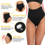 Maxbell Fashion Women Shaperwear Trimmer Tummy Control Panties for Club Daily Wear Black XXXL