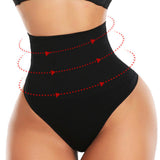 Maxbell Fashion Women Shaperwear Trimmer Tummy Control Panties for Club Daily Wear Black XXXL